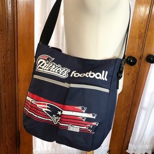 Patriots Football Crossbody Bag